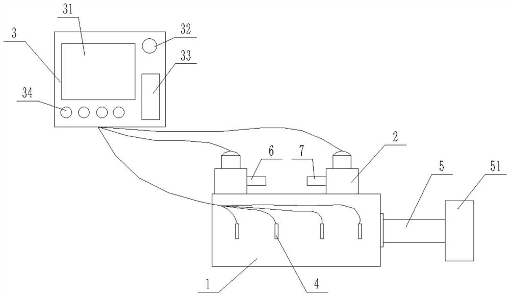 Pneumatic control mechanism for sliding plate of tundish