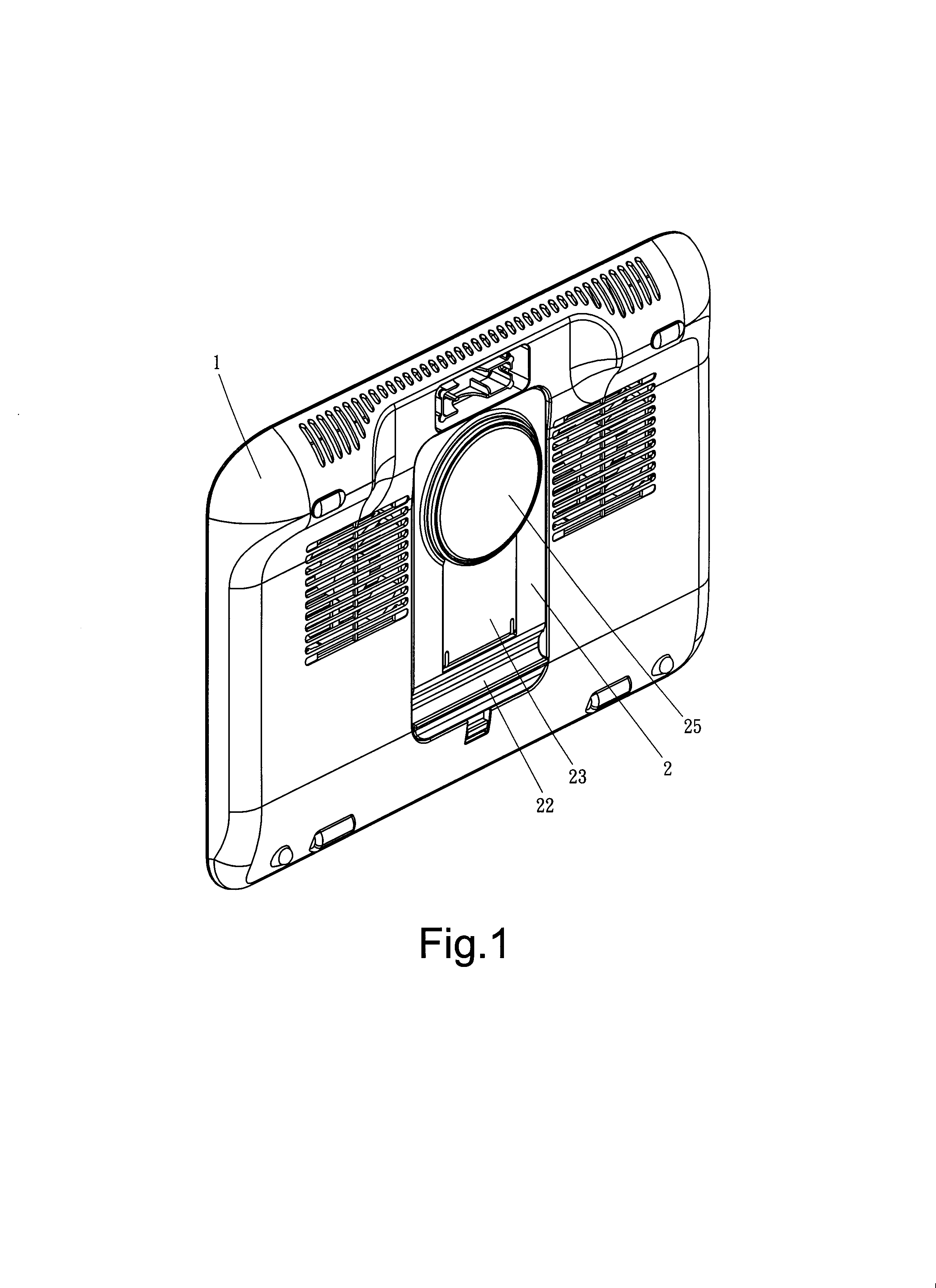 Tiltable notebook-computer cooling pad with tablet-computer bracket