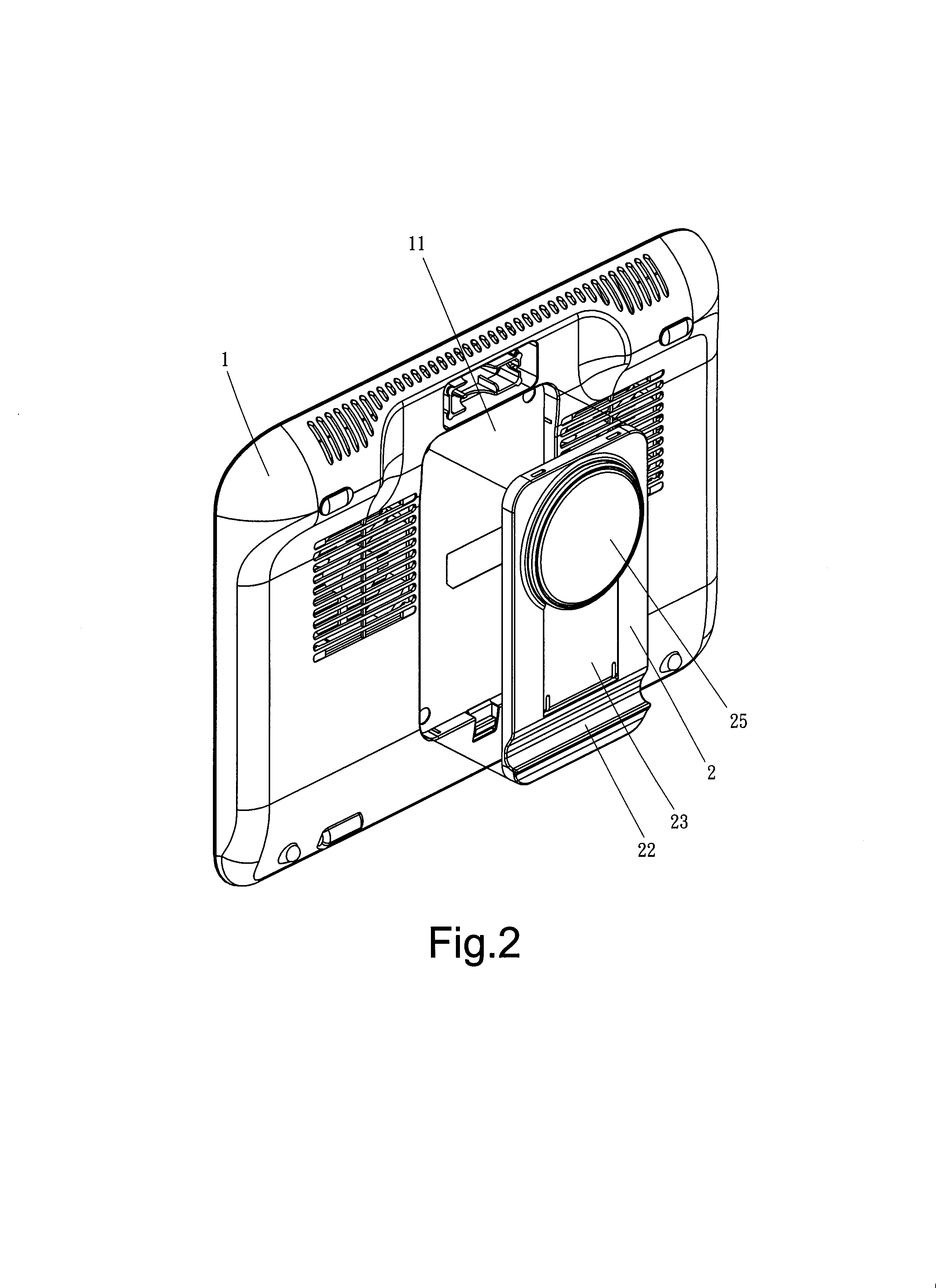 Tiltable notebook-computer cooling pad with tablet-computer bracket