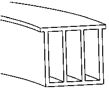 Processing method of round guide rail for remanufacturing cantilever beam stiffness compensation device of heavy machine tool