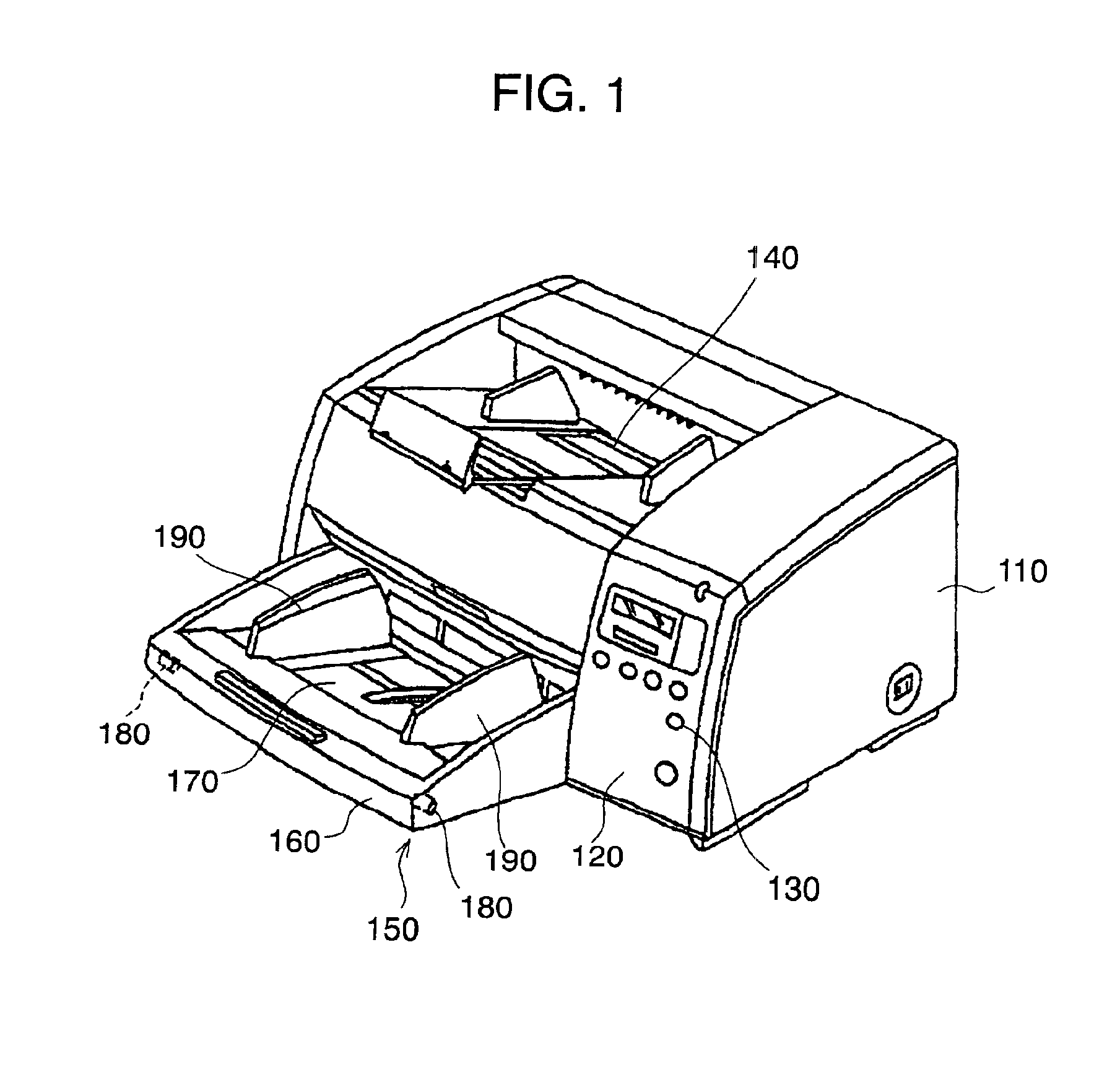 Sheet separation roller configuration