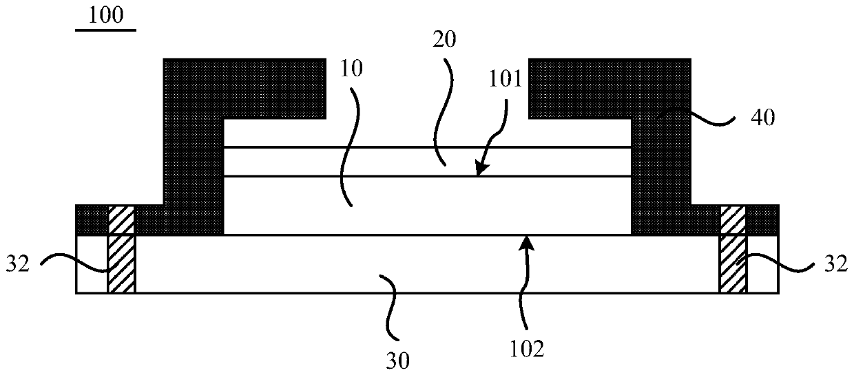 Four-quadrant gallium arsenide solar sensor assembly and preparation method thereof