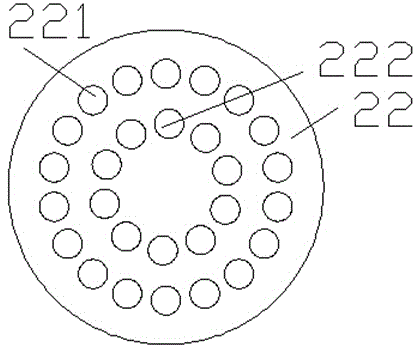 Garbage disposal device with stirring function