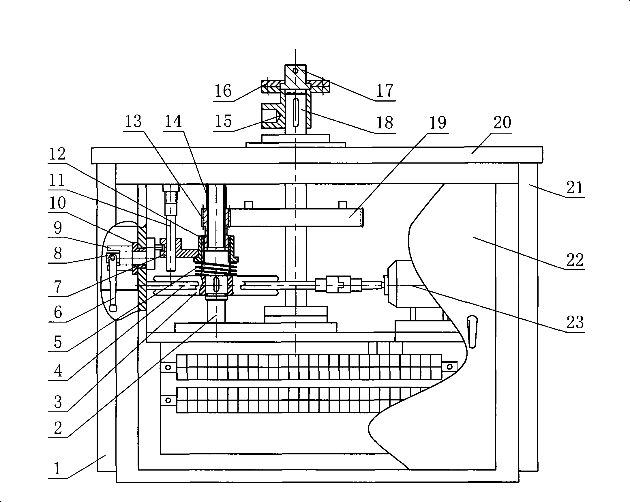 Electric operating mechanism of outdoor AC high-voltage segregate switch