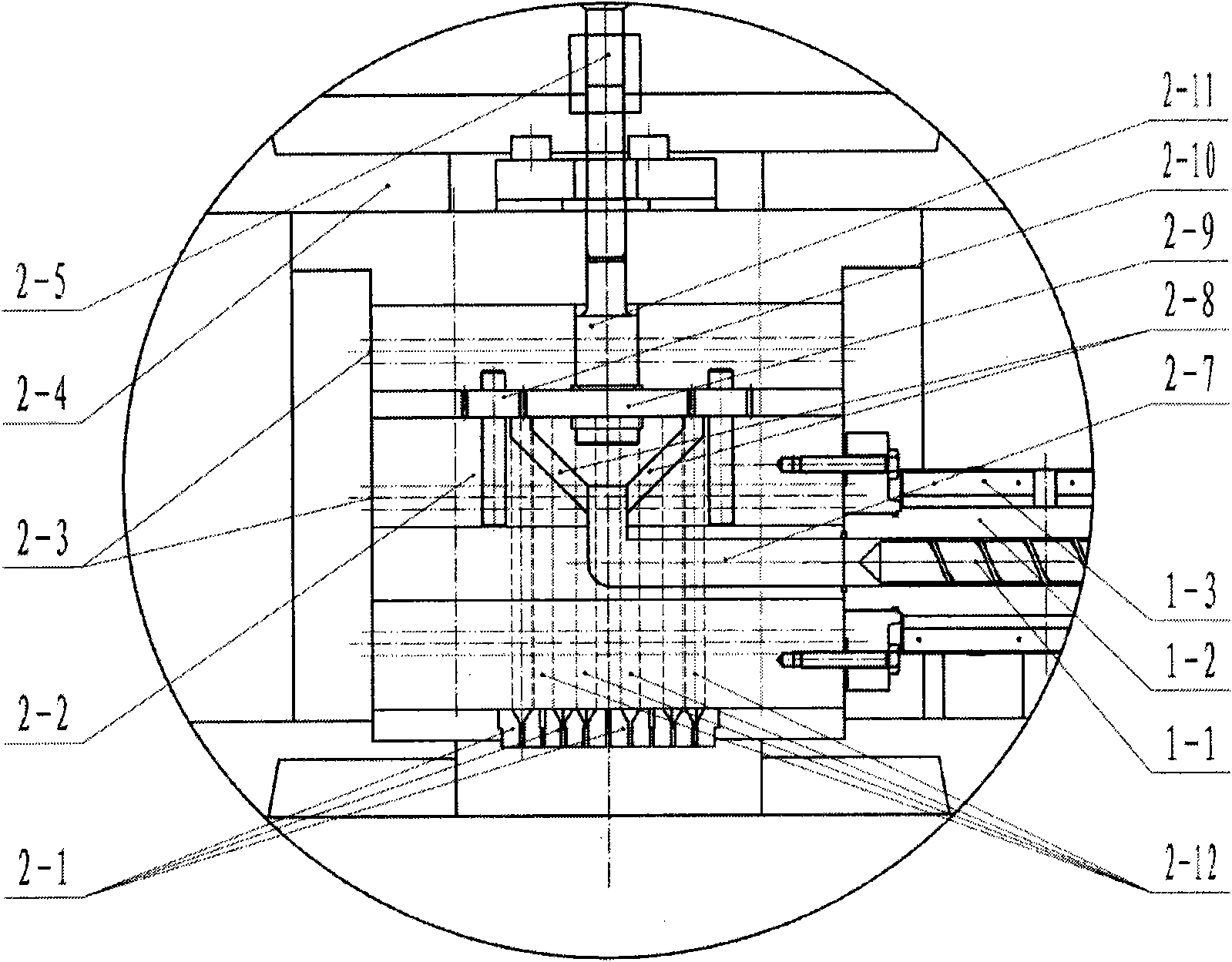 Differential type extruder and molding technique thereof