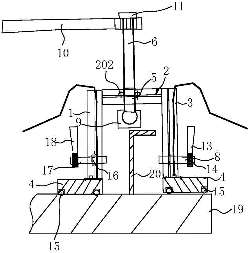 Assembling fixture without corner bracket