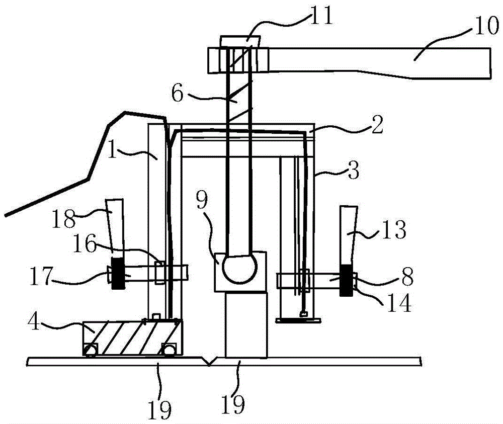 Assembling fixture without corner bracket