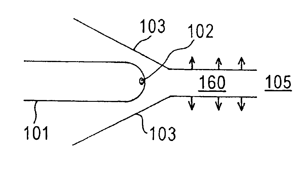 Shock wave modification method and system