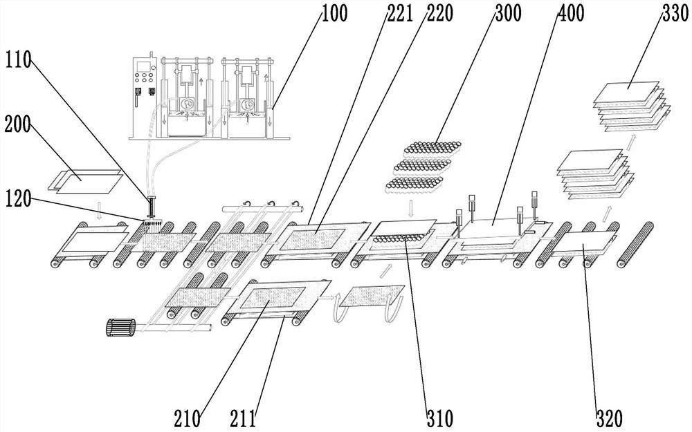 A process for increasing the bonding strength of aluminum honeycomb panels