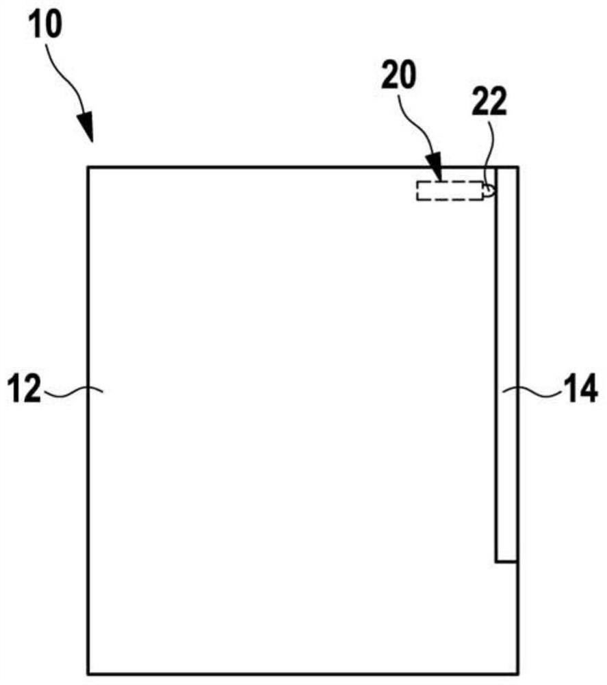 Device for automatically opening door of household appliance, and household appliance