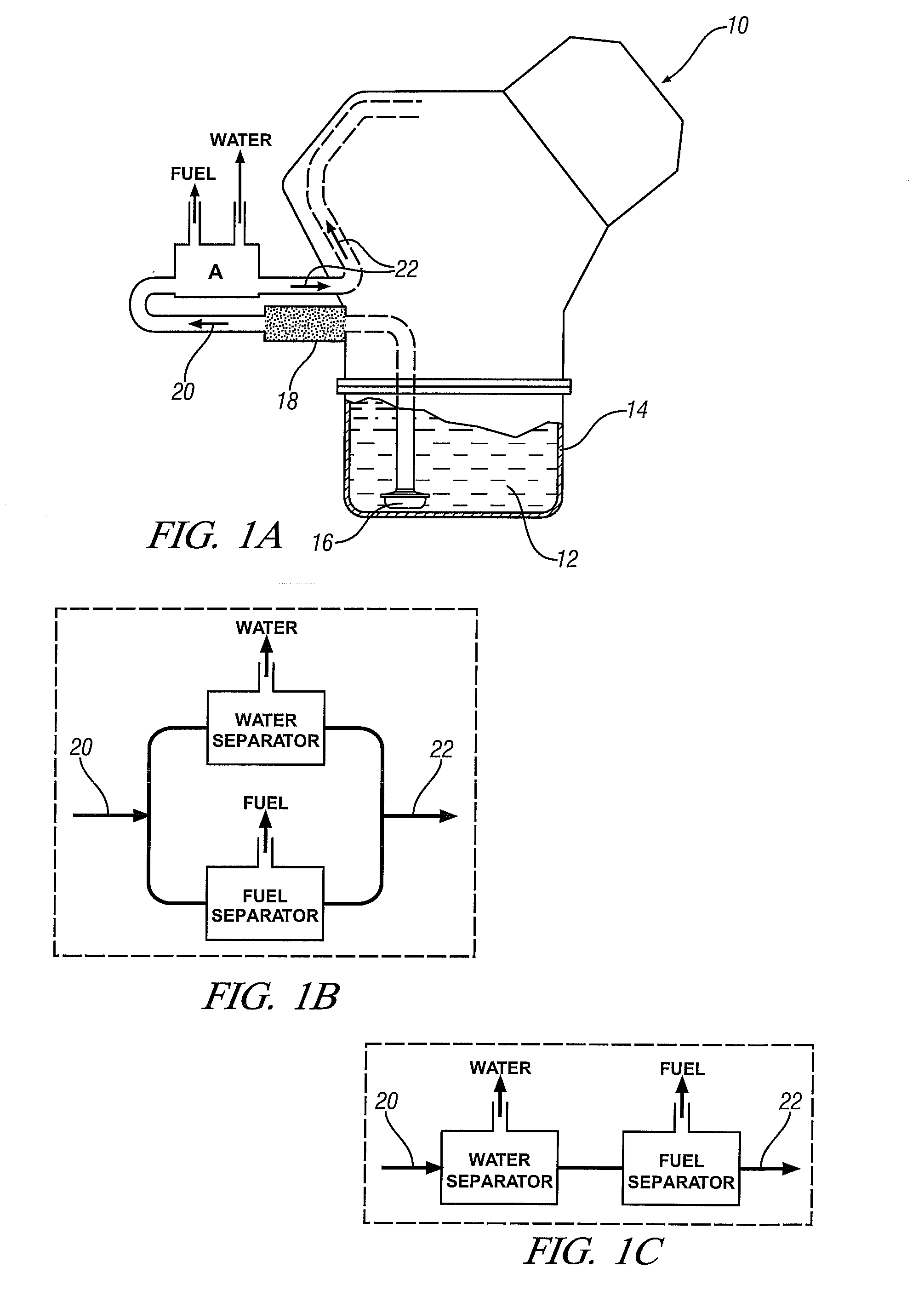 Membrane separation of water and fuel from engine oil in an internal combustion engine