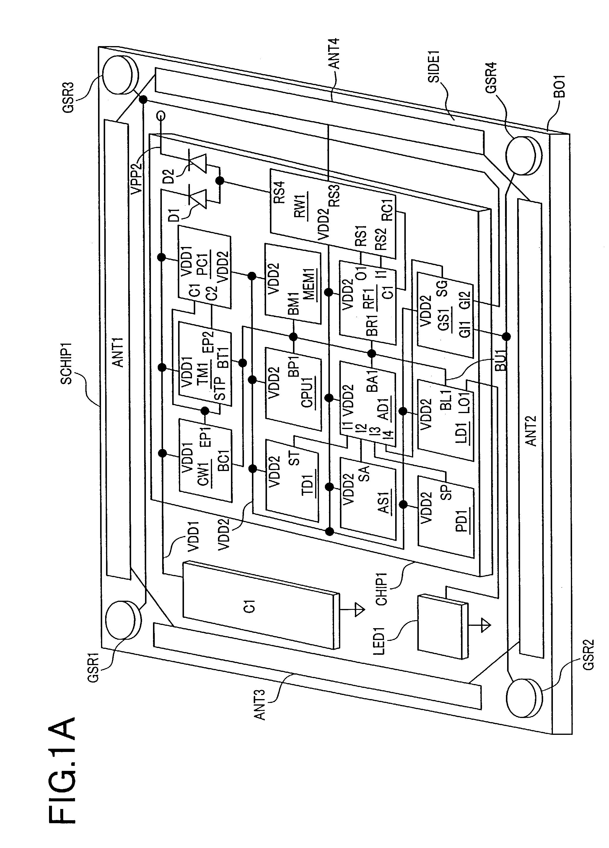 Semiconductor device for sensor system