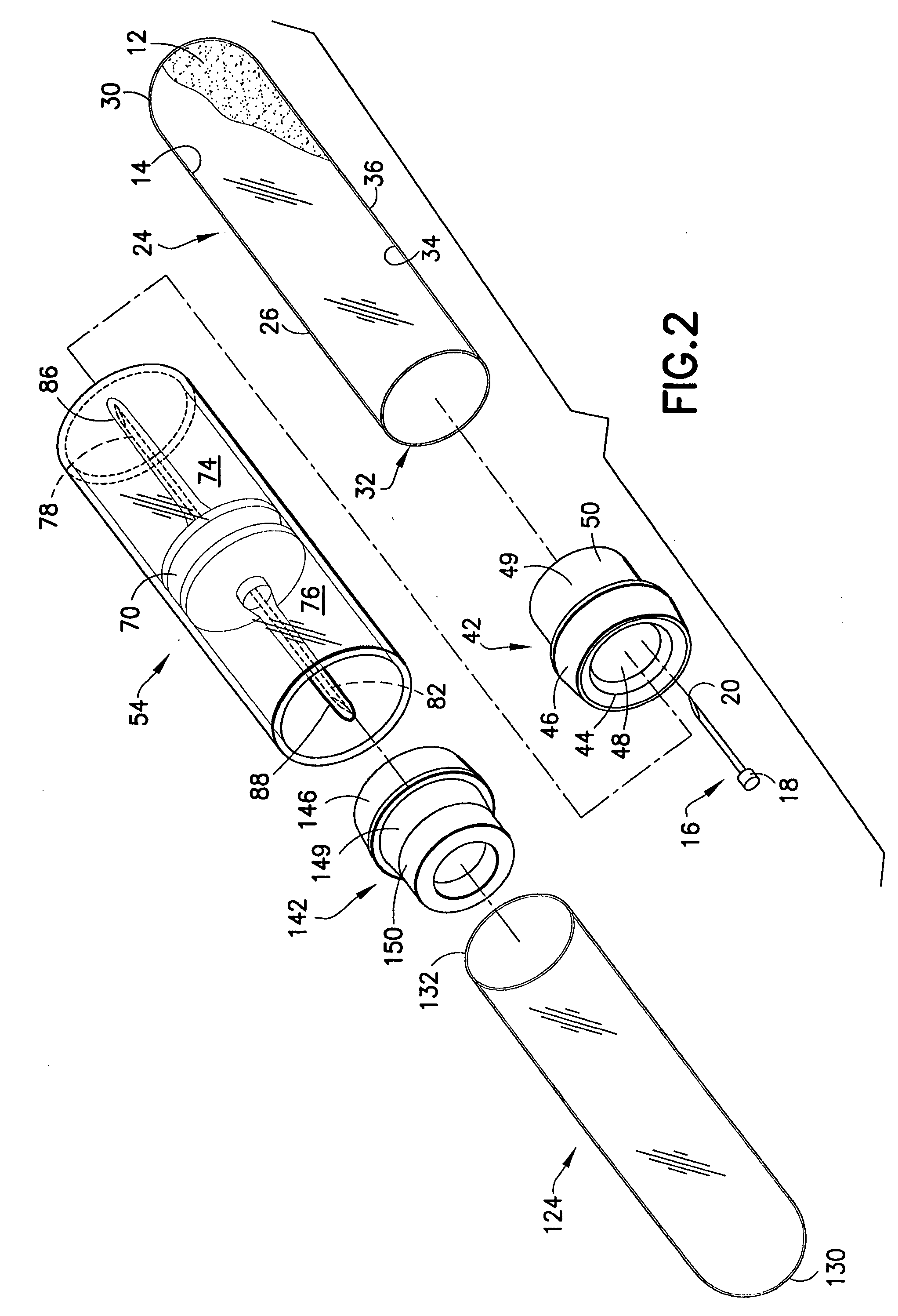 Plasma on demand tube