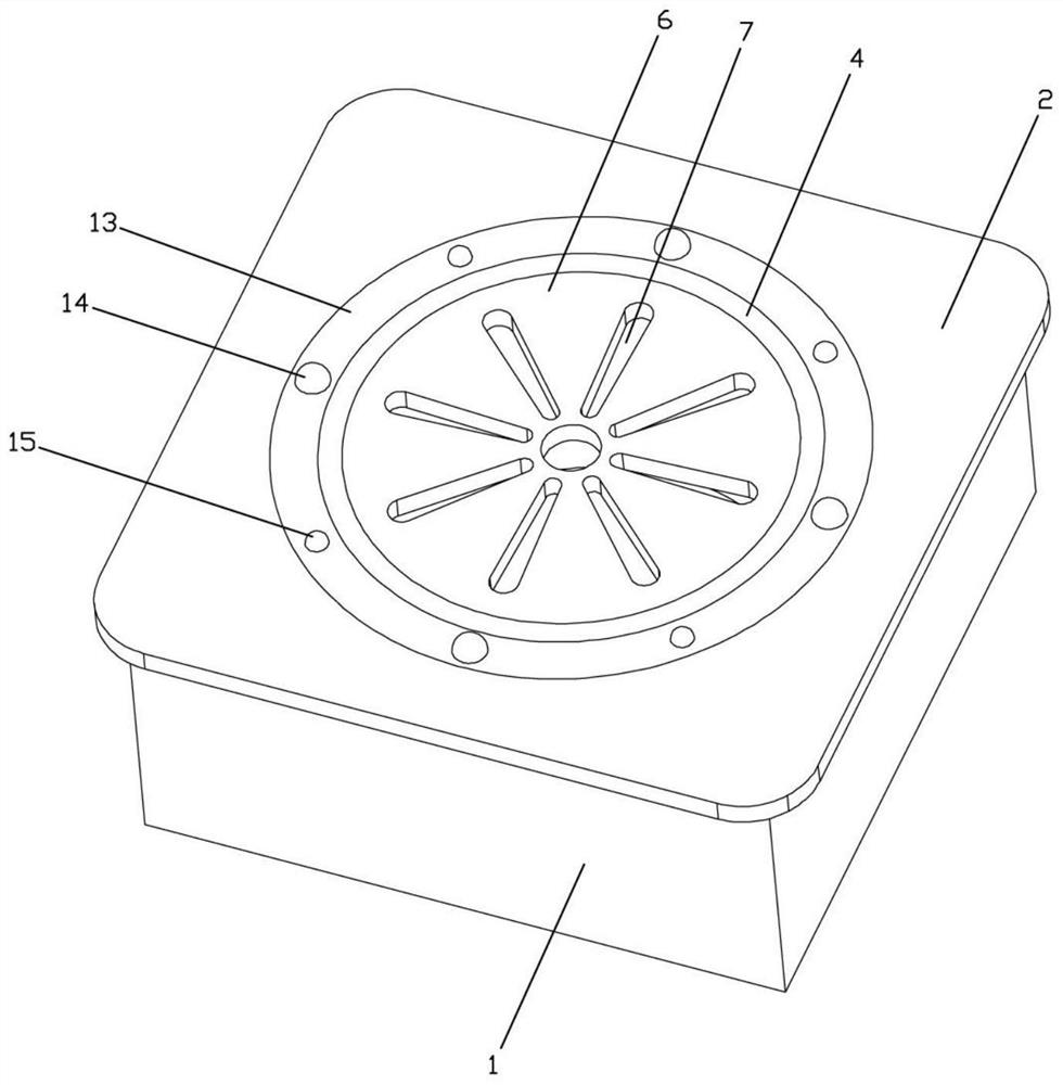 Intelligent anti-blocking floor drain based on sponge city