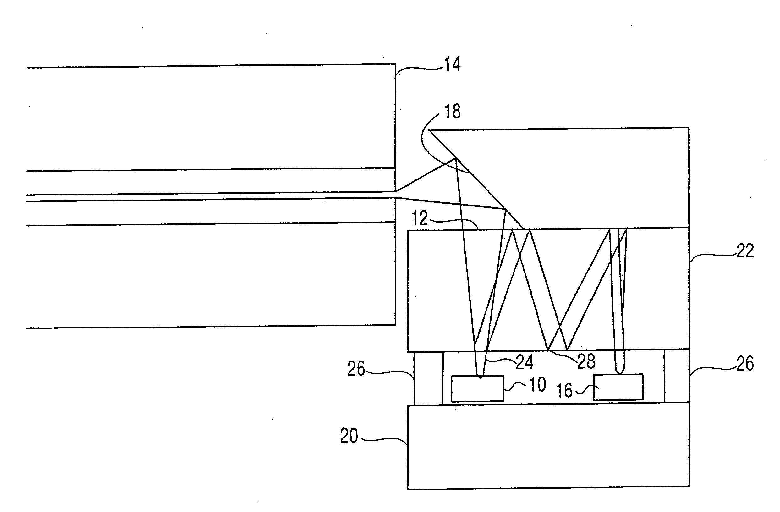 Optical element and system using the same