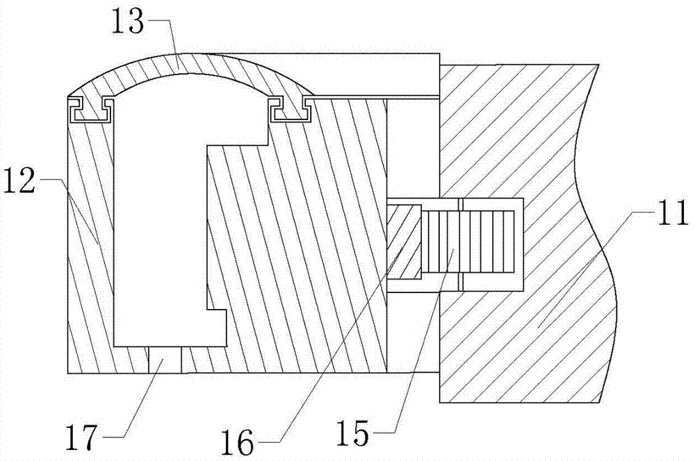 Splashing prevention plate perforating device