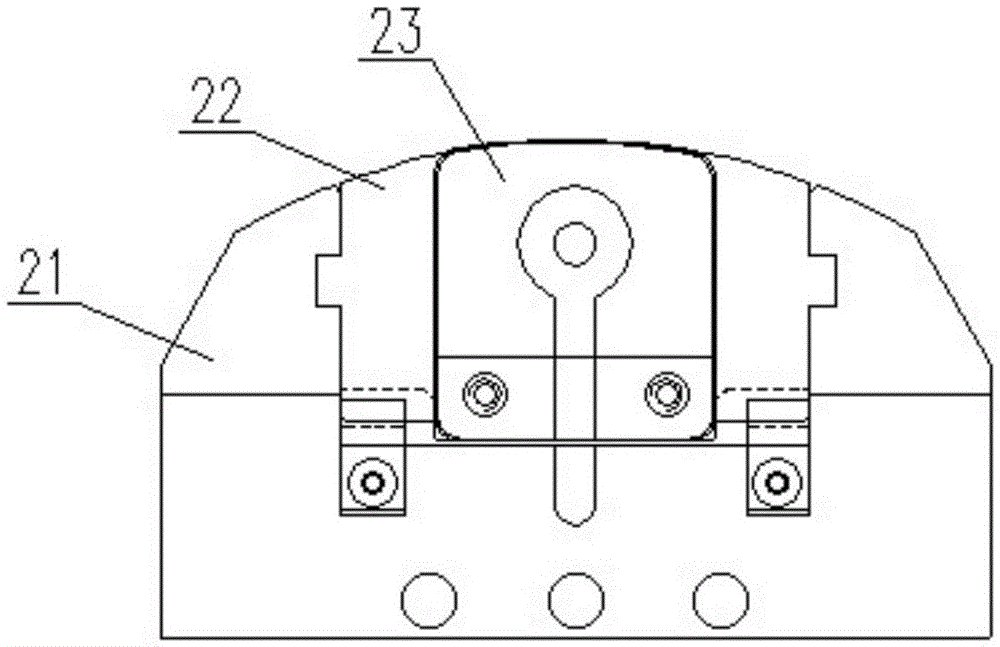 An integrated caliper parking function detection device and method