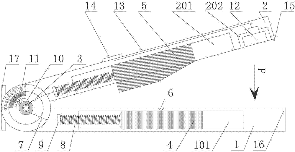 Precise shaping device of tip end of coronary guide wire