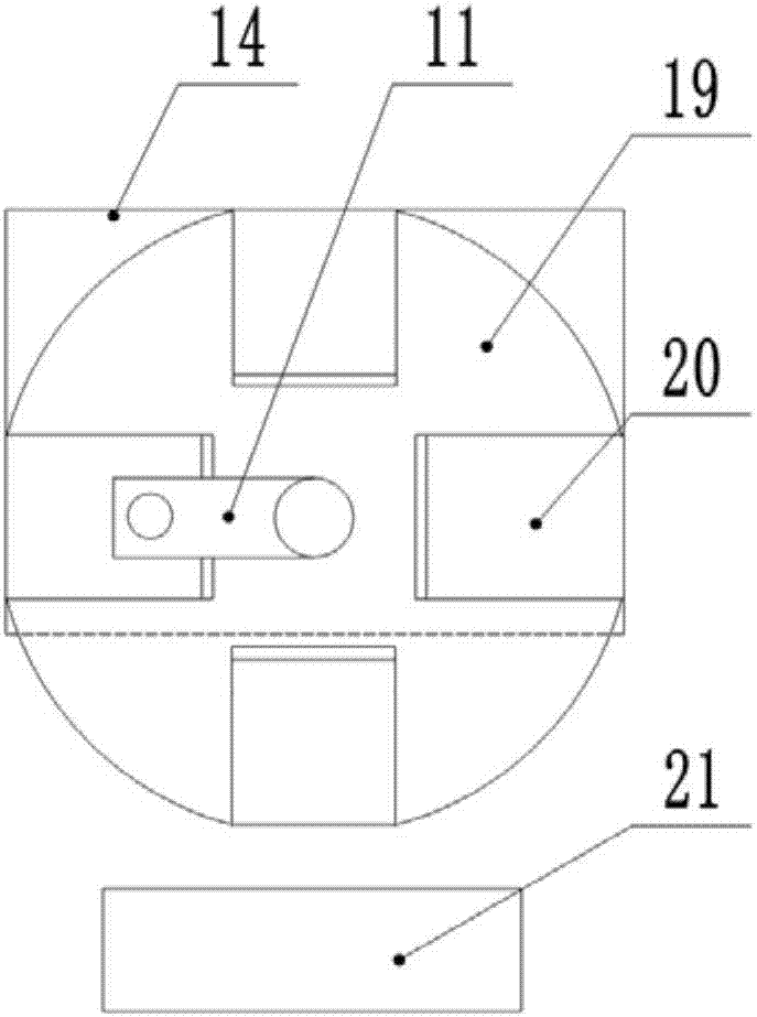 Hole drilling clamping device