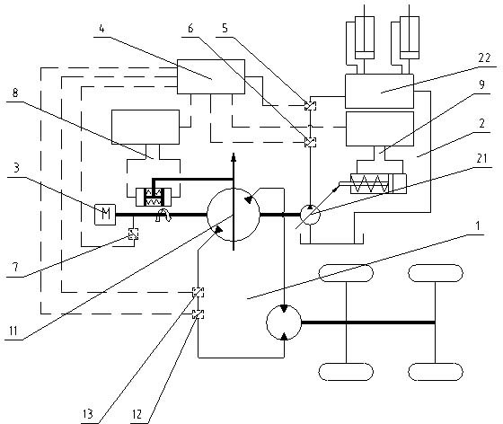 Method and system for controlling power matching of mobile working machine