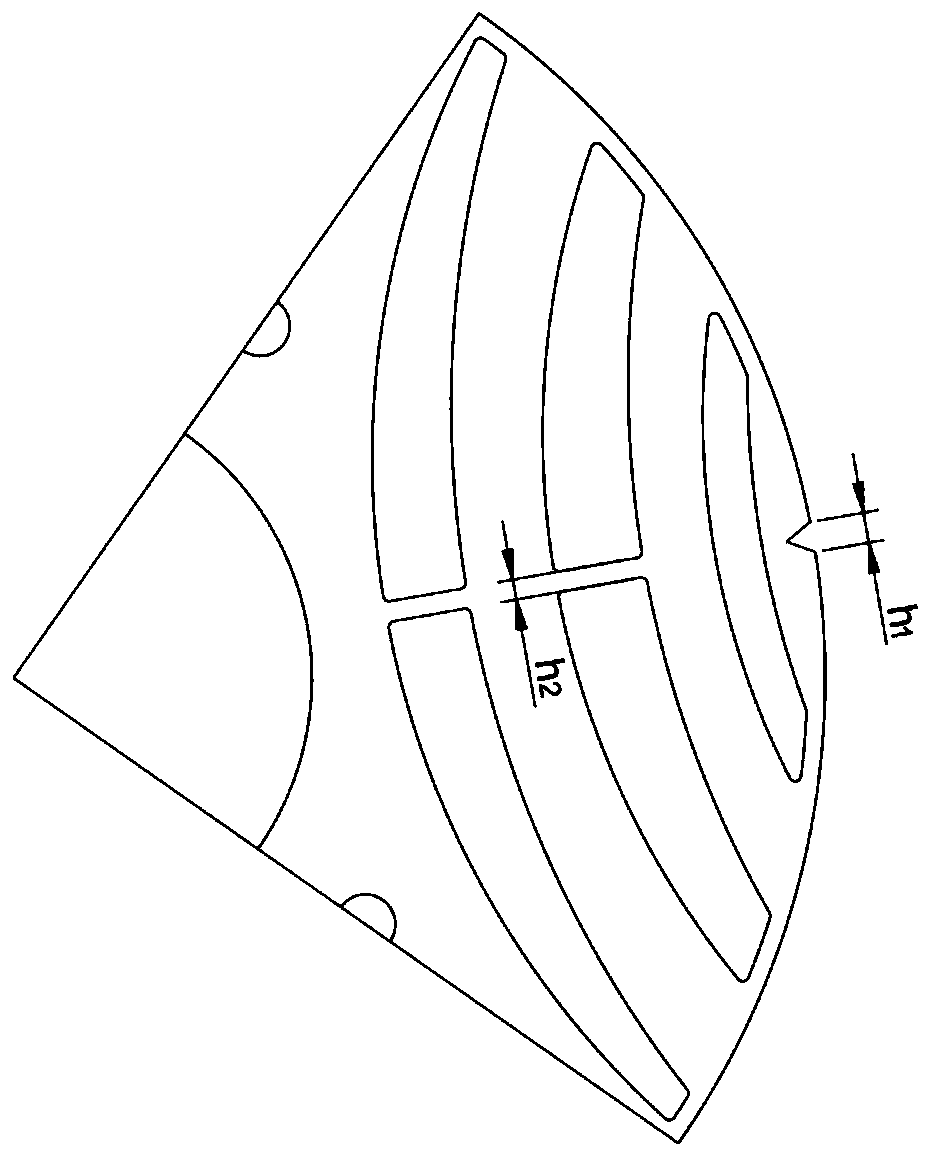 Synchronous reluctance motor rotor