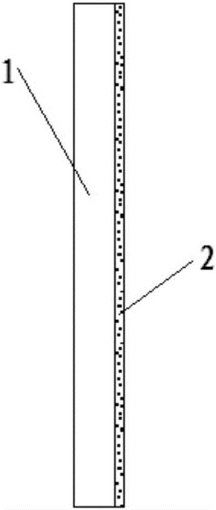 Novel corrosion-resistant steel-plastic faceplate for composite water tank and manufacturing method of faceplate