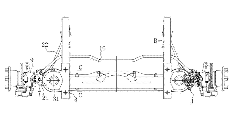 Front suspension assembly