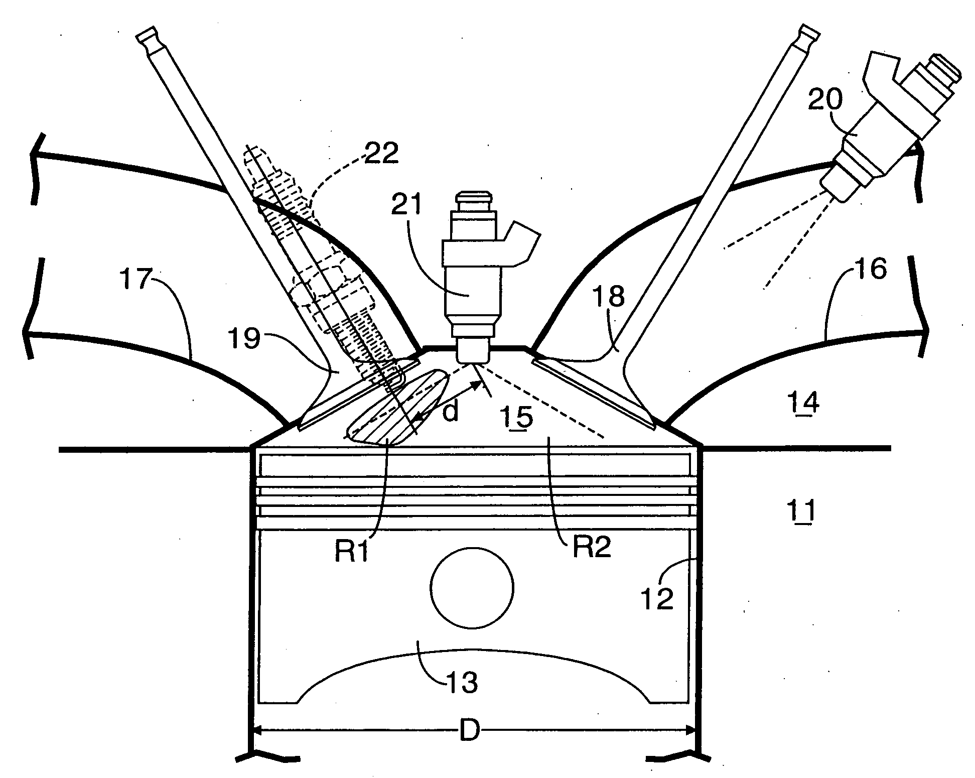 Internal combustion engine and fuel injection method in internal combustion engine