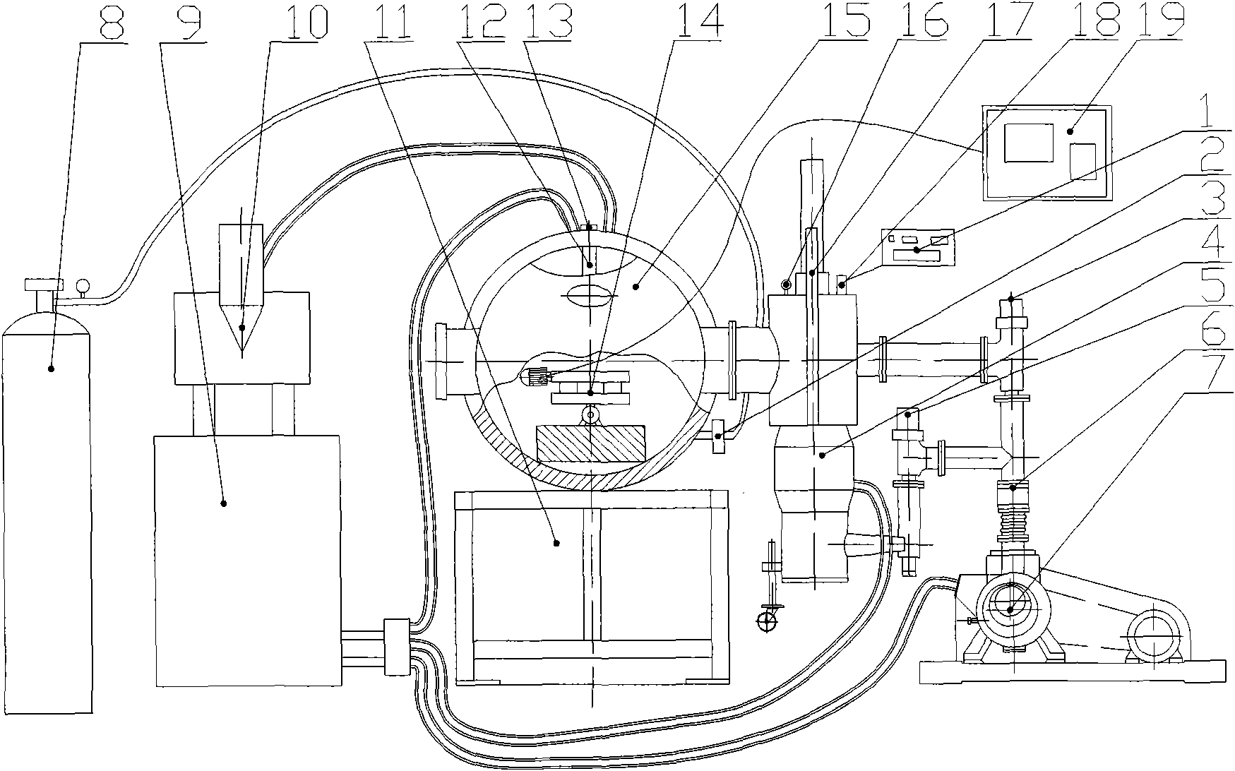 Vacuum box system for laser processing