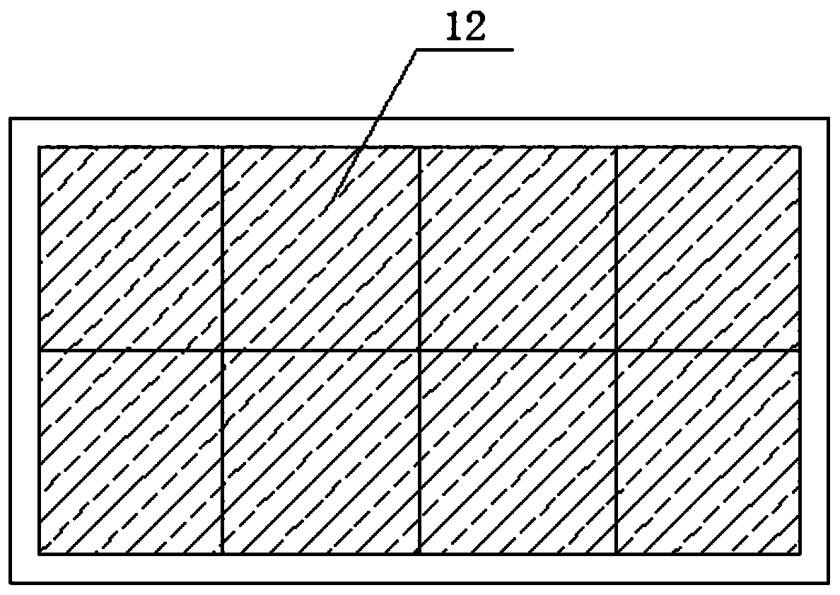 Monitoring device used between buildings