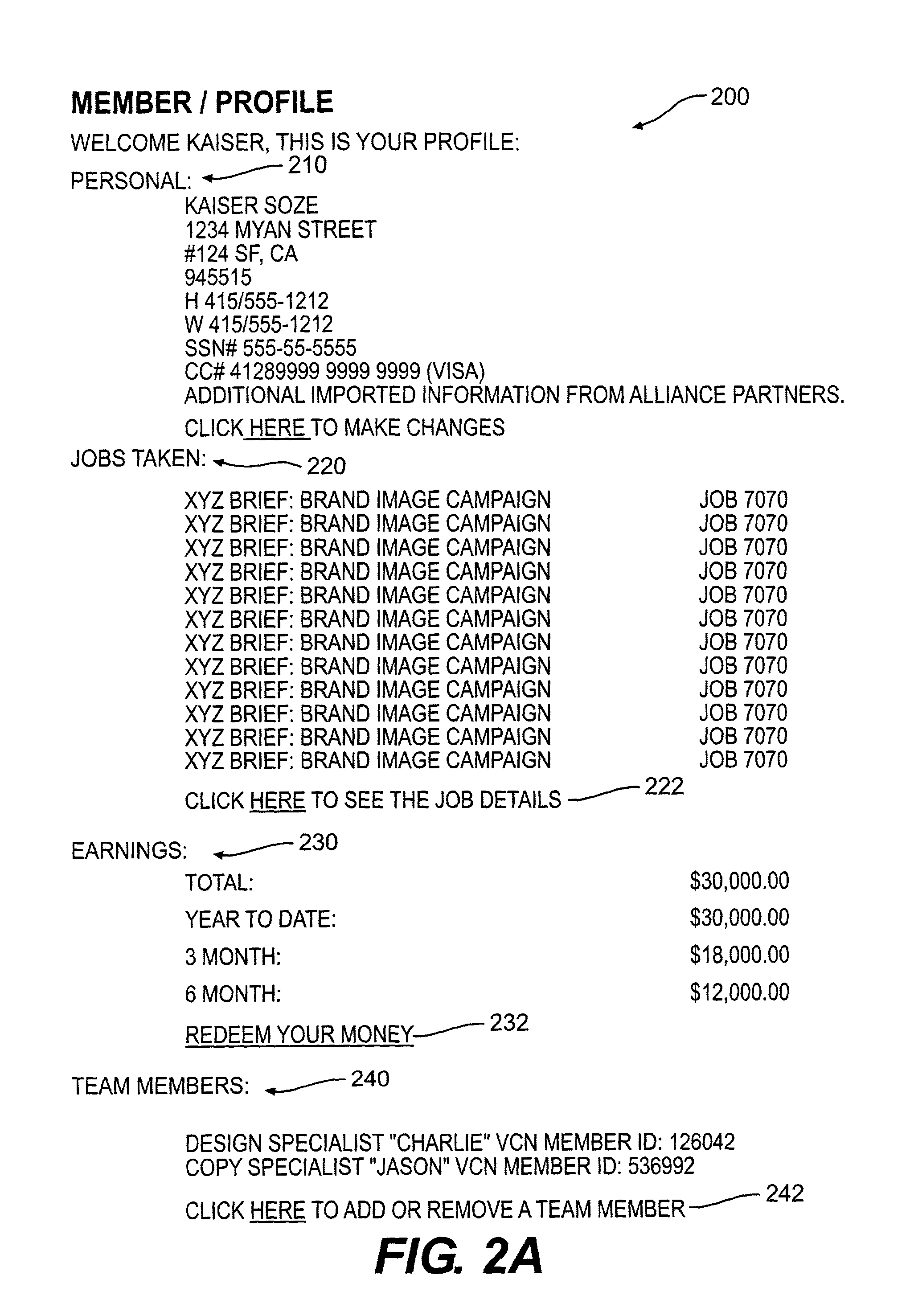 System and method for exchanging creative content