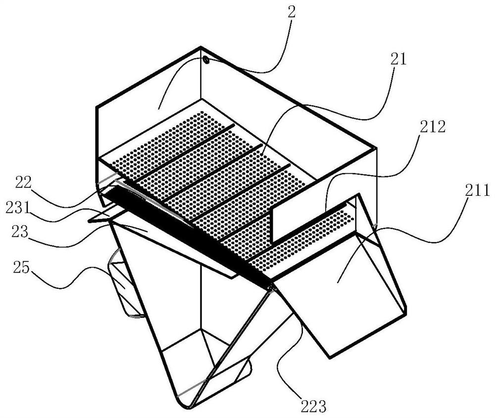 Submerged-arc welding flux recycling and sorting mechanism