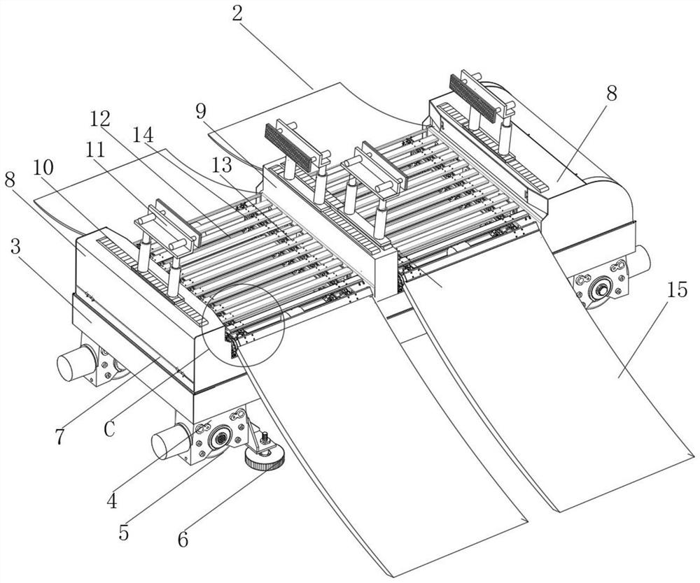 A vehicle horizontal moving device for intelligent parking equipment and its use method