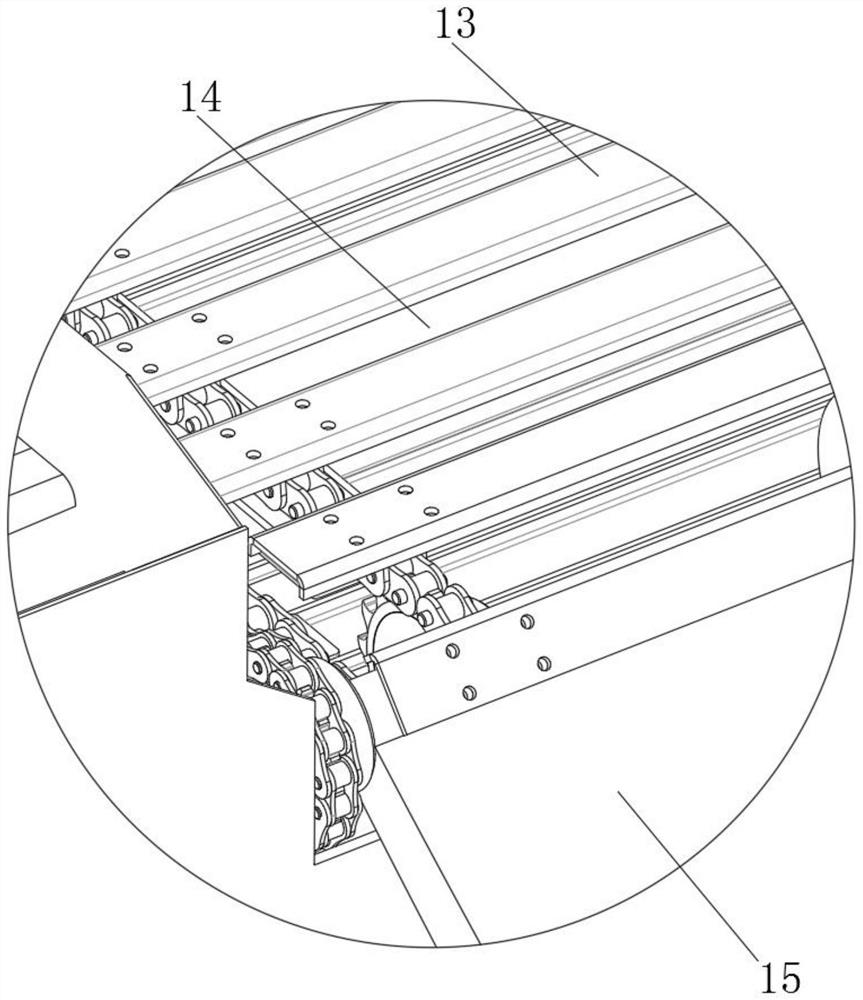 A vehicle horizontal moving device for intelligent parking equipment and its use method