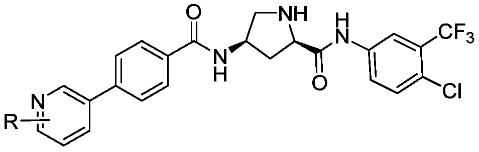 Compound containing hydroxyproline and preparation method and application of compound