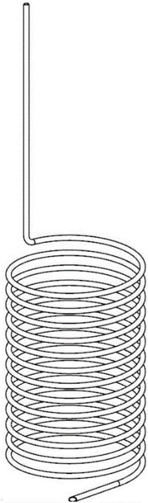 Supercritical fuel oil heating device in supercritical oil bath type