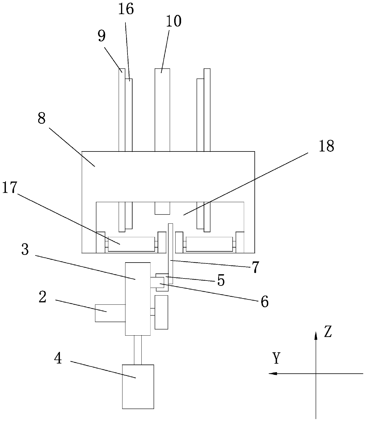 Book press cutting device