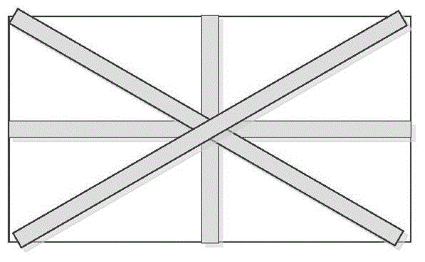 Touch panel lineation detecting and judging system and method