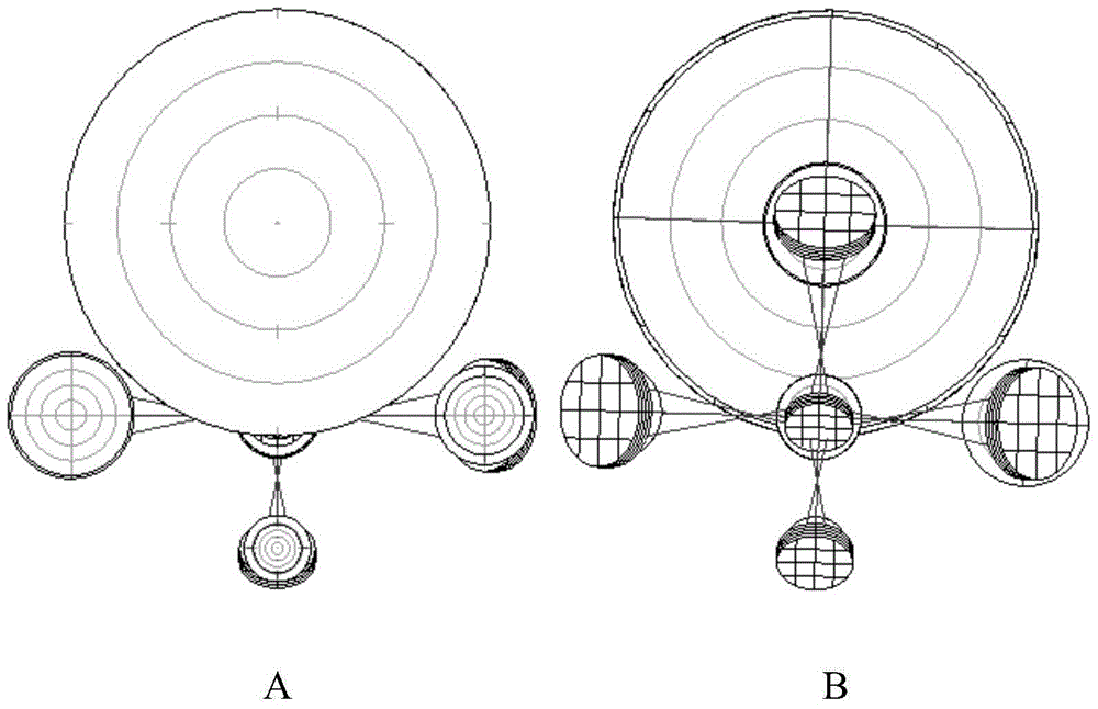 An infrared multi-field optical path system