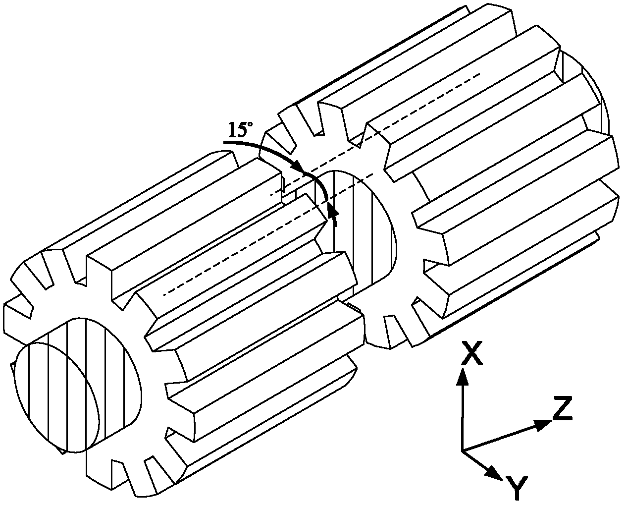 Permanent magnet biased bearingless switched reluctance motor