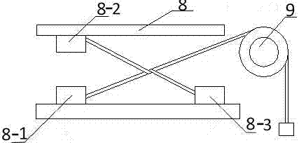 Method and device for testing abrasive resistance of optical cable