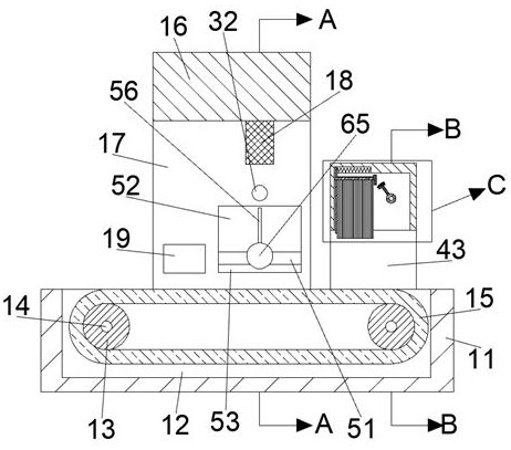 Commodity recognition and payment auxiliary machine with shopping bag releasing function