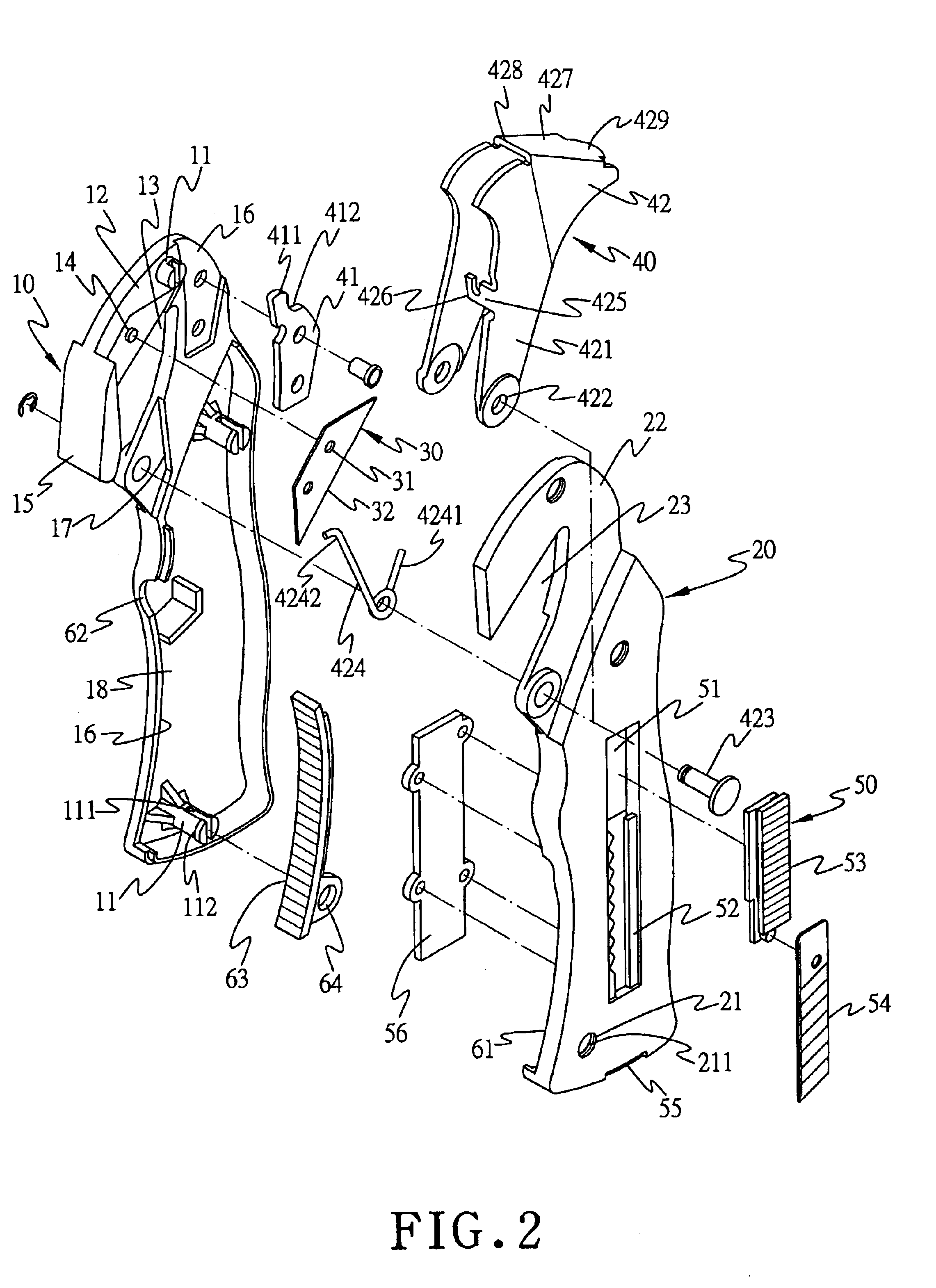 Cardboard box unpacking device