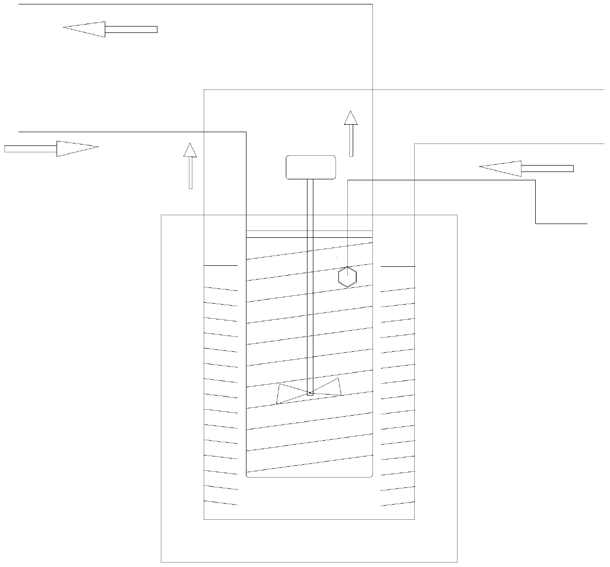 Real-time cooling draught beer machine adopting graphite solid heat exchange