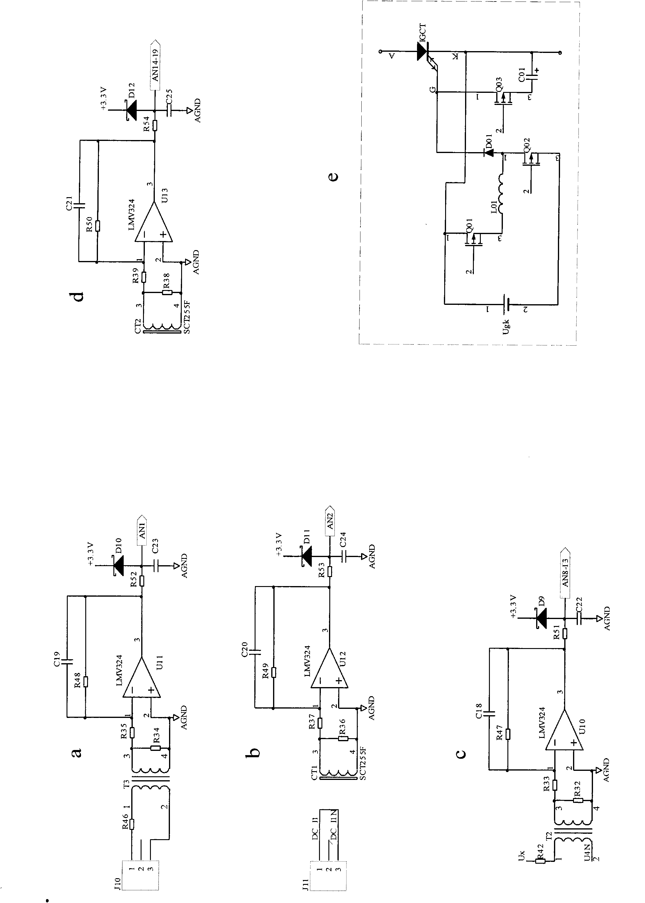 Multifunctional control device of wind power generator based on integrated gate commutated thyristor