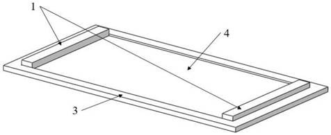 A method and device for improving the temperature uniformity of metal plate resistance heating by using gallium