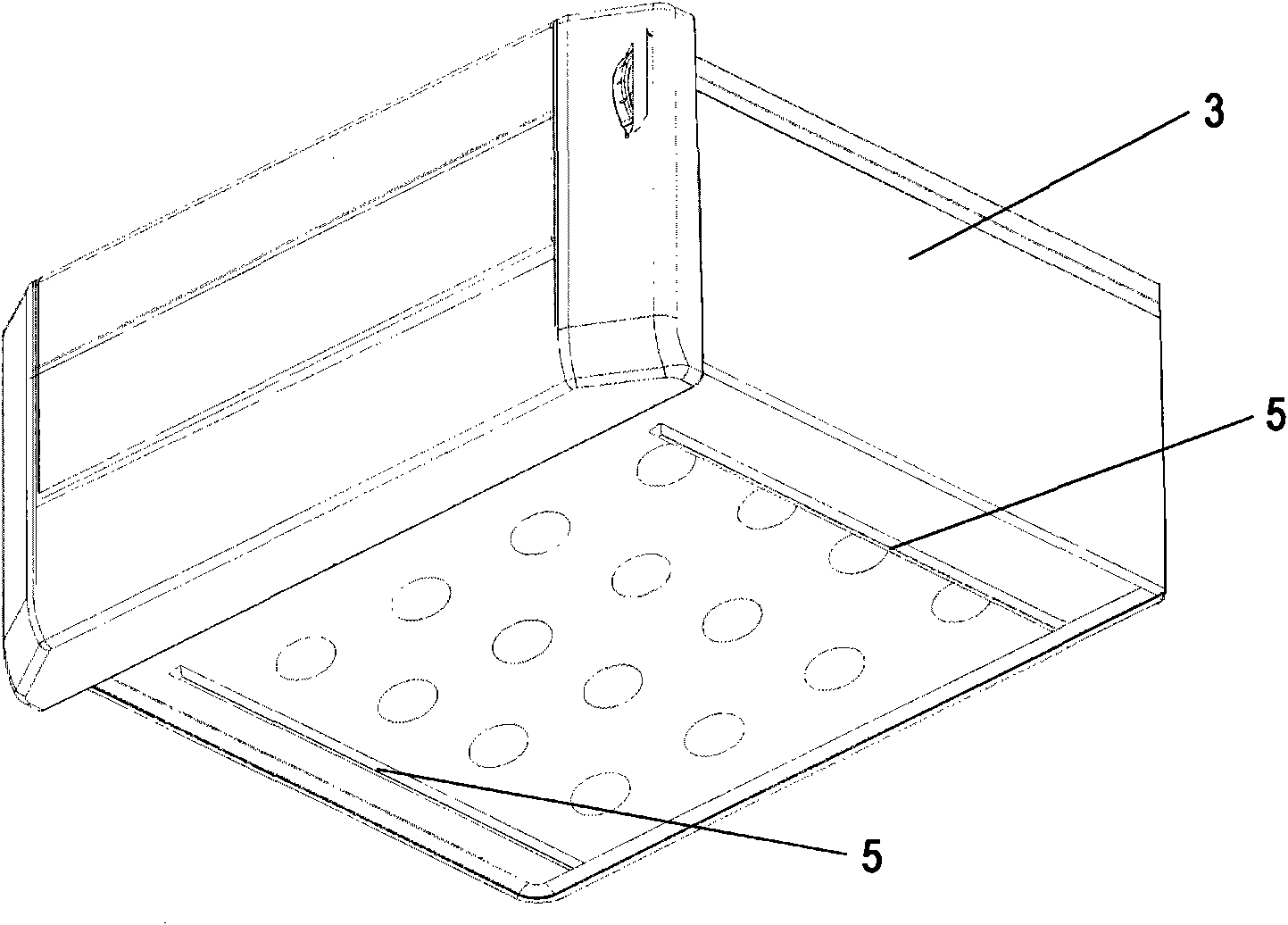 Guide mechanism for storage box of refrigerator