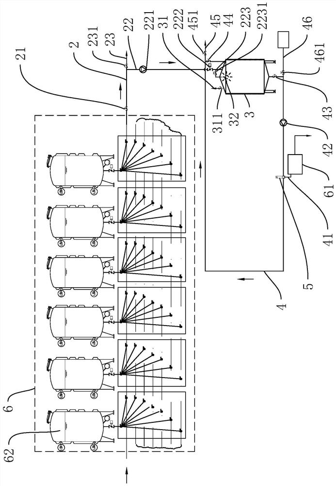 Water topping unit for dairy filling equipment