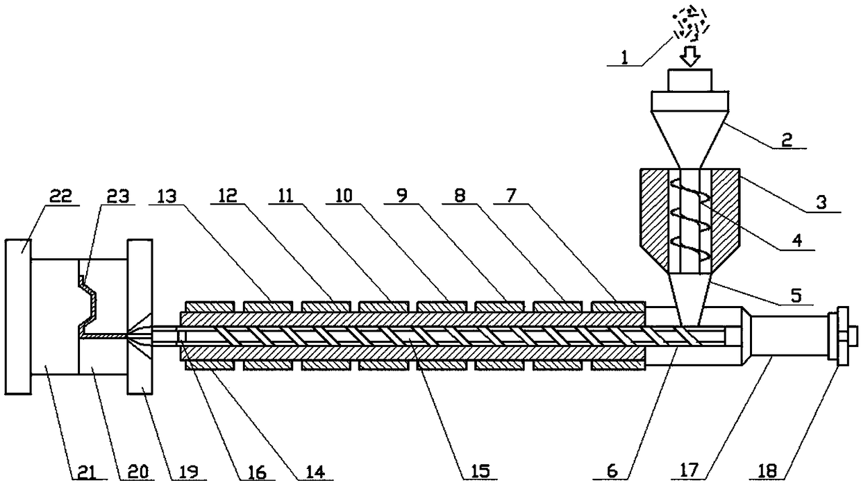 Method for preparing graphene-reinforced aluminum matrix composite material by injection molding