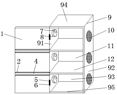 Fireproof electric appliance cabinet